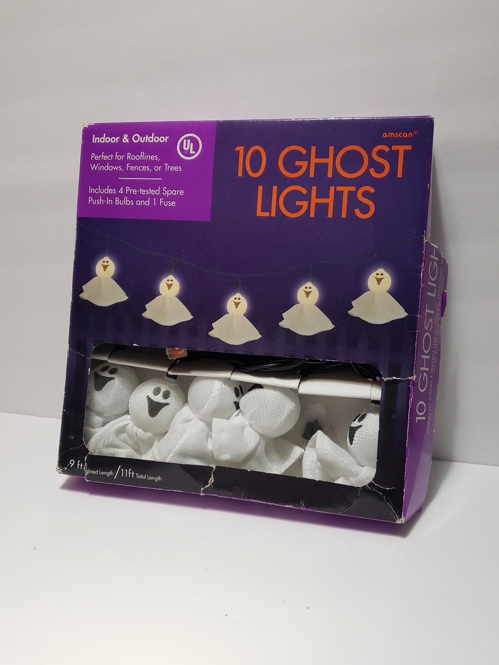 AMSCAN 10 **Halloween** Ghost String Light